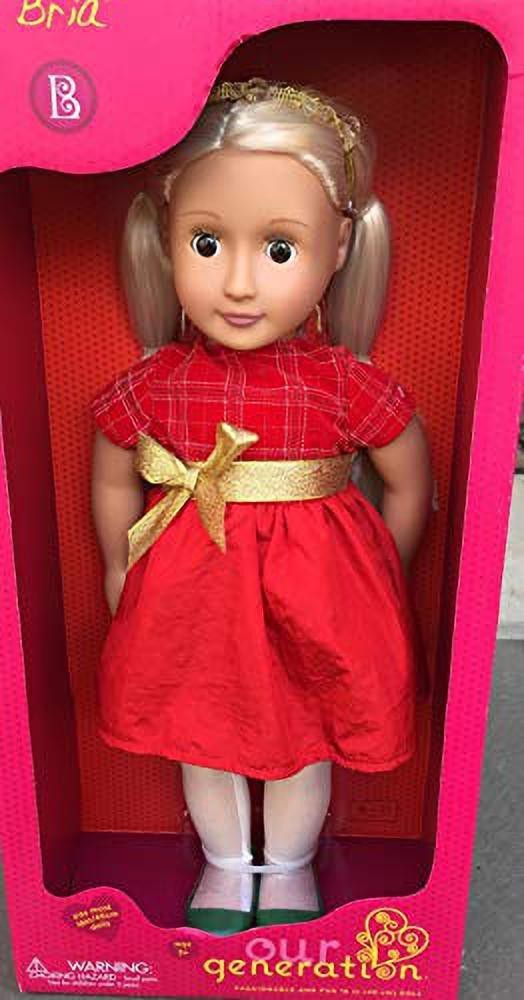 Our generation holiday store doll