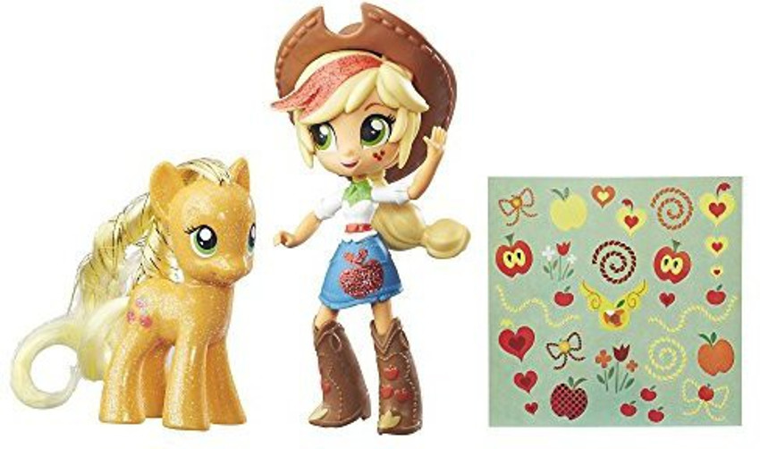 MY LITTLE PONY Applejack Toys Glitter Pony Equestria Girls Doll