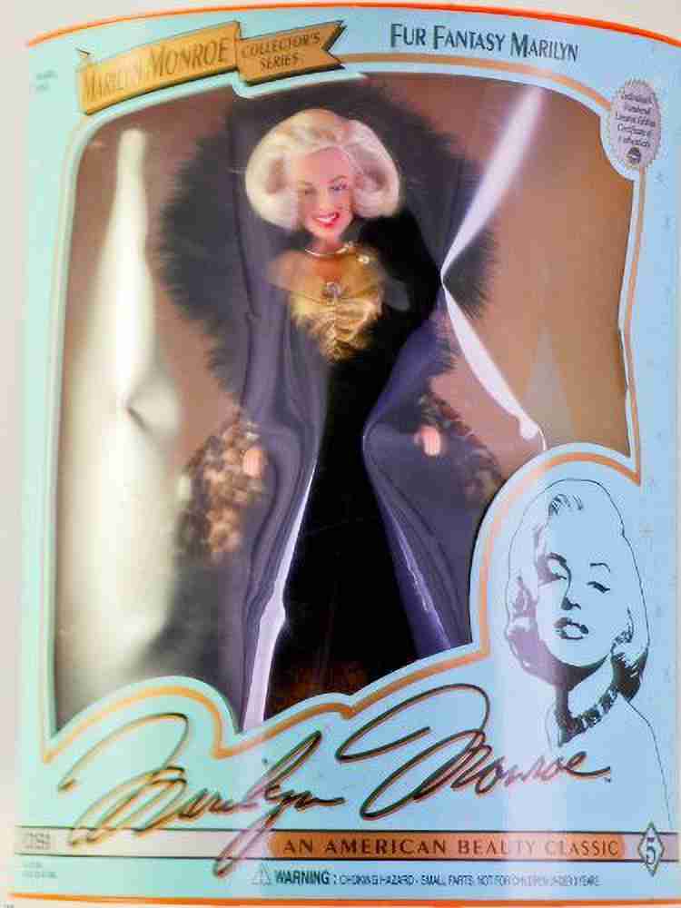 Marilyn Monroe Collectors Series Fur Fantasy Doll 1993