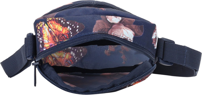 Buy PUMA Men Women Blue Messenger Bag Peacoat Flower AOP Online