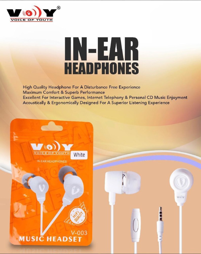 Voy best sale earphones price