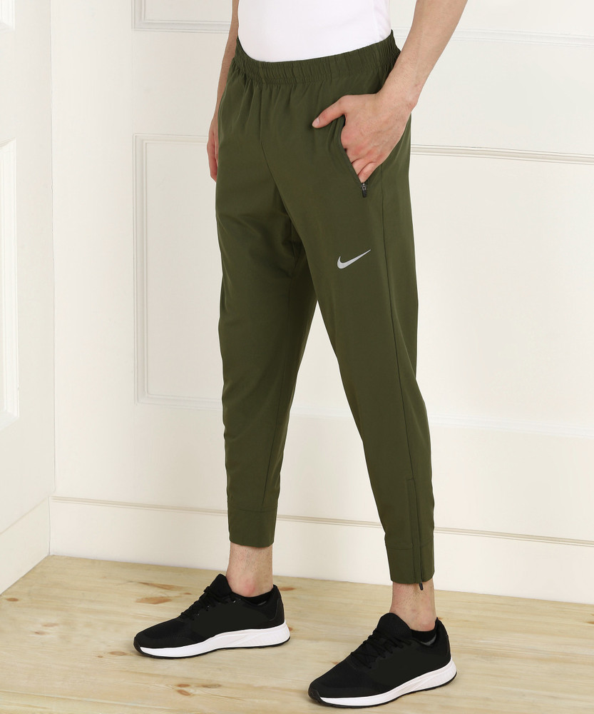 olive green nike track pants