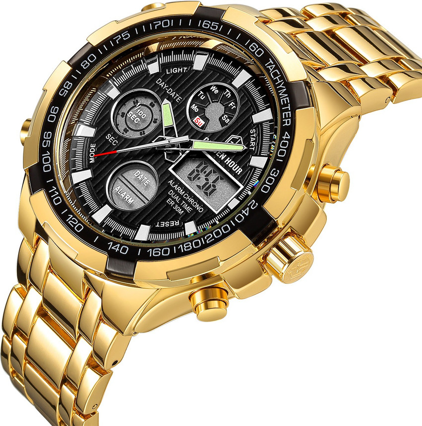 Golden Hour Analog Digital Watch For Men Buy Golden Hour