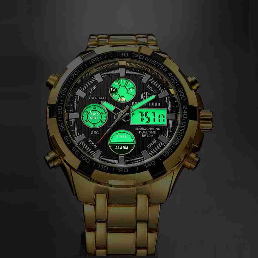 Golden Hour Analog Digital Watch For Men Buy Golden Hour