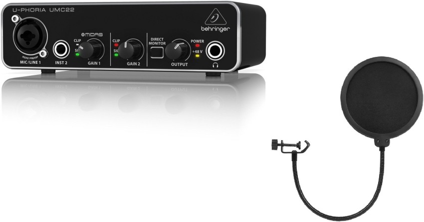 Interfaz de Audio USB 2x2 Behringer® U-Phoria UMC22