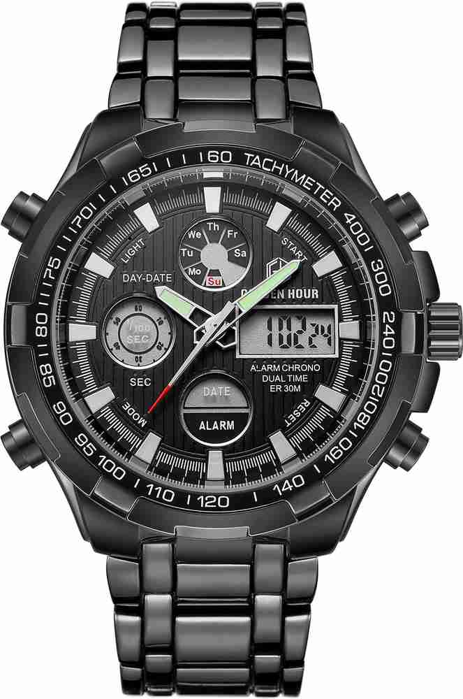 Luxury analog digital watches on sale