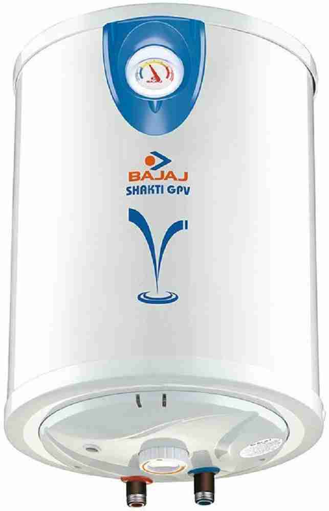BAJAJ 25 L Storage Water Geyser (25 Ltr Shakti GPV Storage Geyser, White)  Price in India - Buy BAJAJ 25 L Storage Water Geyser (25 Ltr Shakti GPV  Storage Geyser, White) online at Flipkart.com