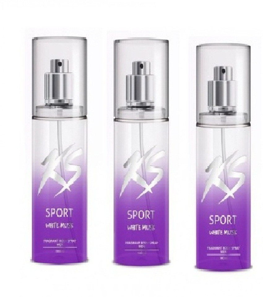 White musk store body spray