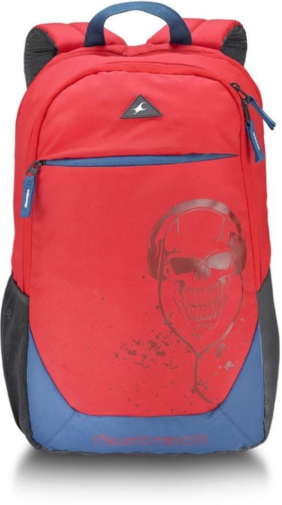 Fastrack shops red backpack