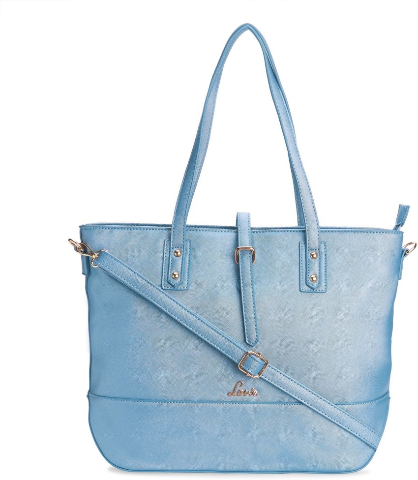 Buy LAVIE Women Blue Tote TEAL Online @ Best Price in India