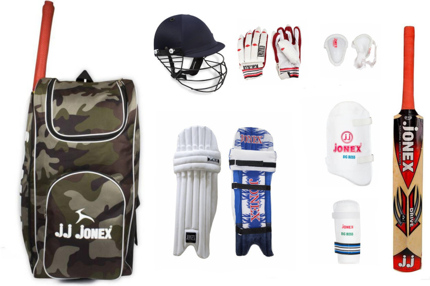 Jj jonex top cricket kit