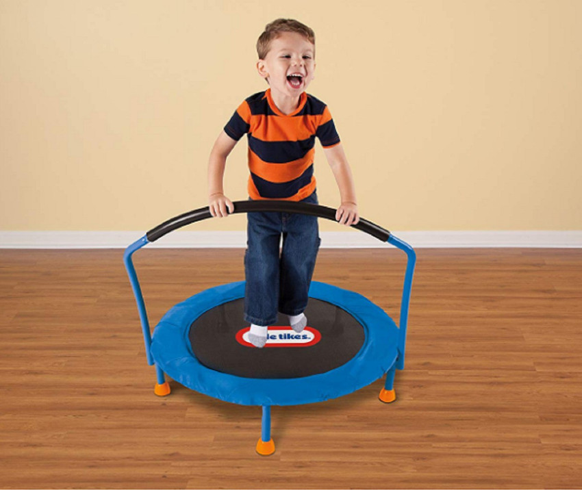 Trampolin little tikes sales