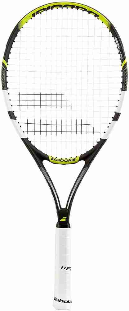 BABOLAT PULSION PRO GRIP 2 Black Yellow Strung Tennis Racquet