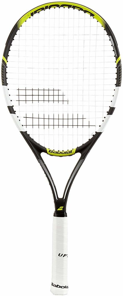 BABOLAT PULSION PRO GRIP 2 Black Yellow Strung Tennis Racquet