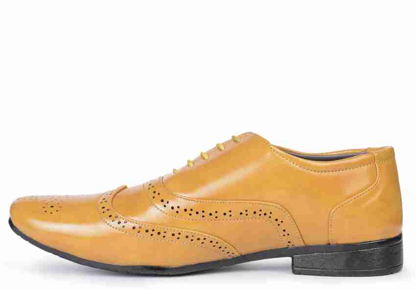 Bright yellow sales mens dress shoes