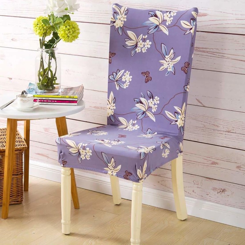 HOUSE OF QUIRK Polyester Floral Chair Cover Price in India Buy