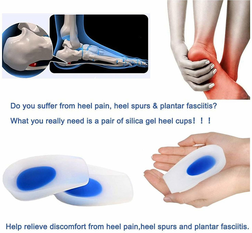 Silicone pad for heel pain 2025