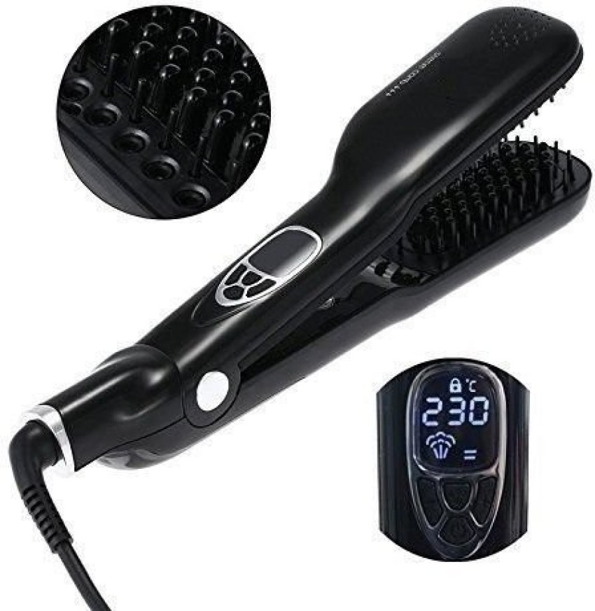 Flat iron with steam and cheap comb