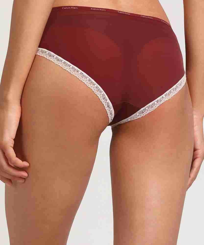 Calvin Klein Womens Invisibles Hipster Multipack Panty Large Topaz