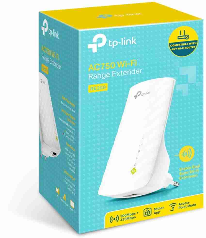 TP-Link AC750 Wi-Fi Range Extender White RE205 - Best Buy