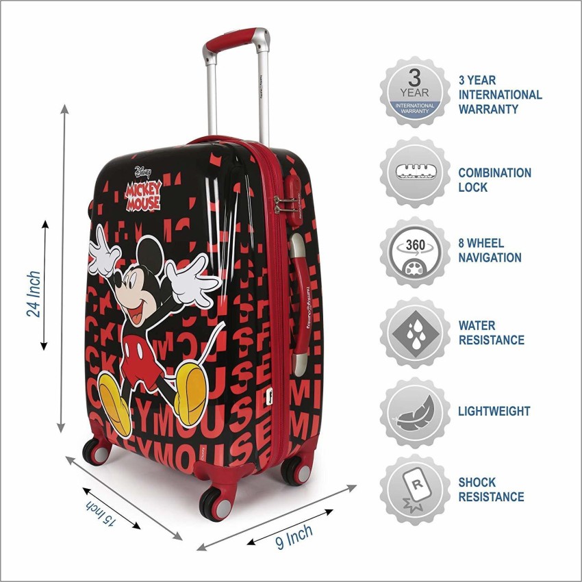 Kids shop mickey suitcase