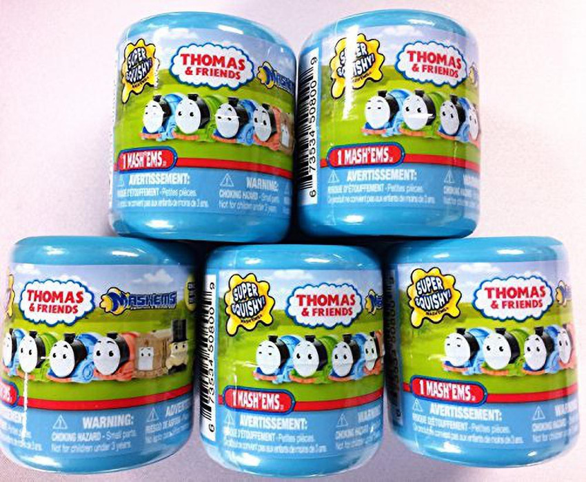 Mashems Thomas And Friends 5 Capsule Bundle Random Mix