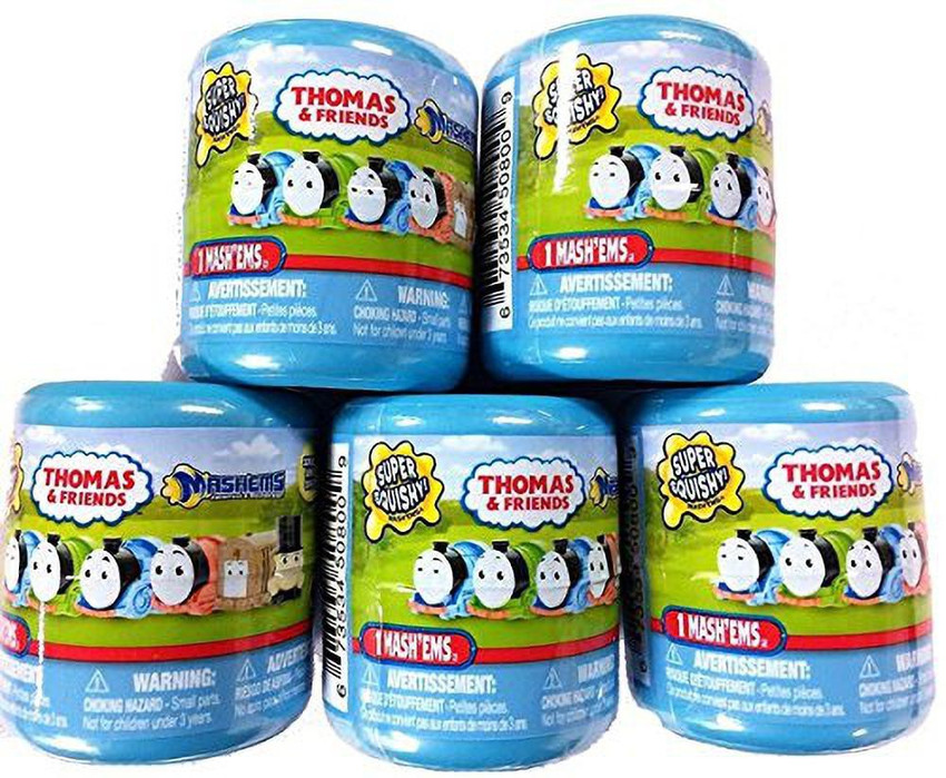 Mashems Thomas And Friends 5 Capsule Bundle Random Mix Thomas