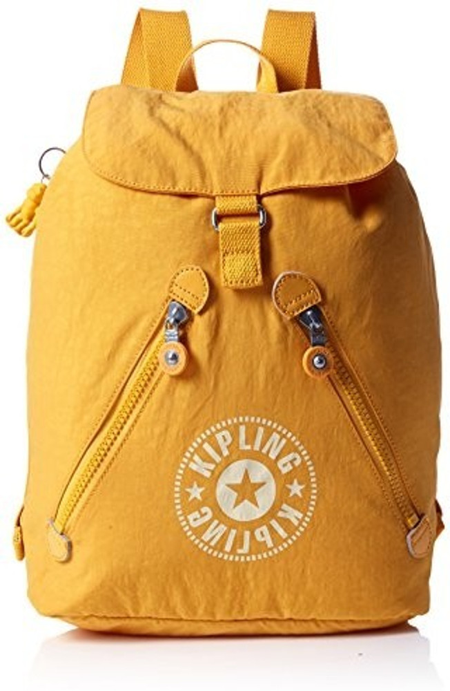 Yellow kipling backpack new arrivals