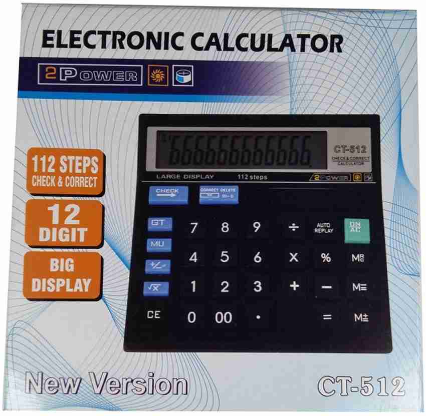 Flipkart CT 512GB Basic Electronic Calculator Basic Calculator Basic