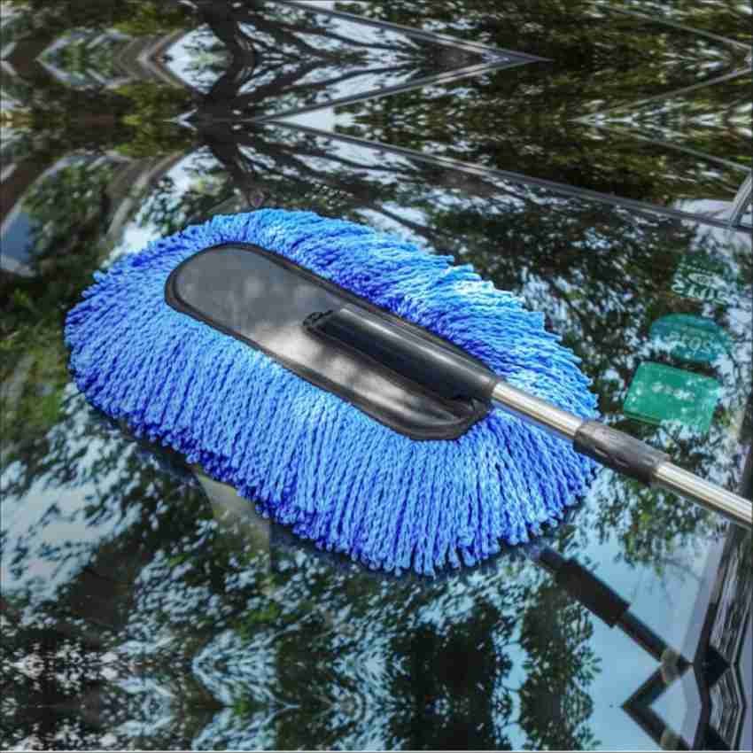 1pc Car Duster, Wax Mop, Car Wash Soft Bristle Brush, Car Brush Cleaning  Tool, Large Brush