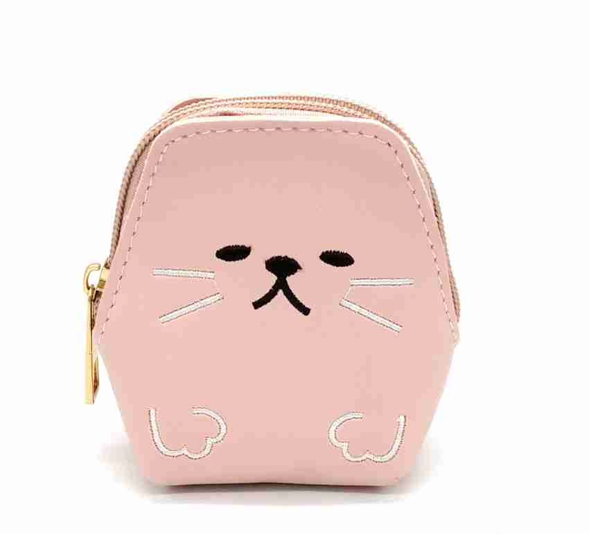 Pink change purse best sale