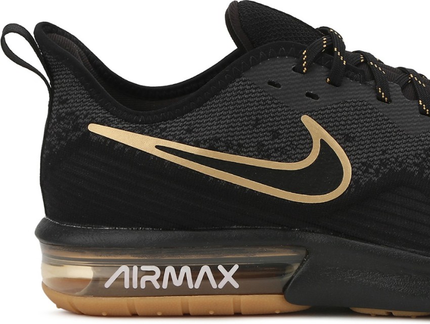 Nike air max hot sale sequent gold