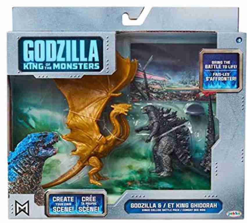 Jakks Godzilla King Of The Monsters Godzilla Vs King Ghidorah Set