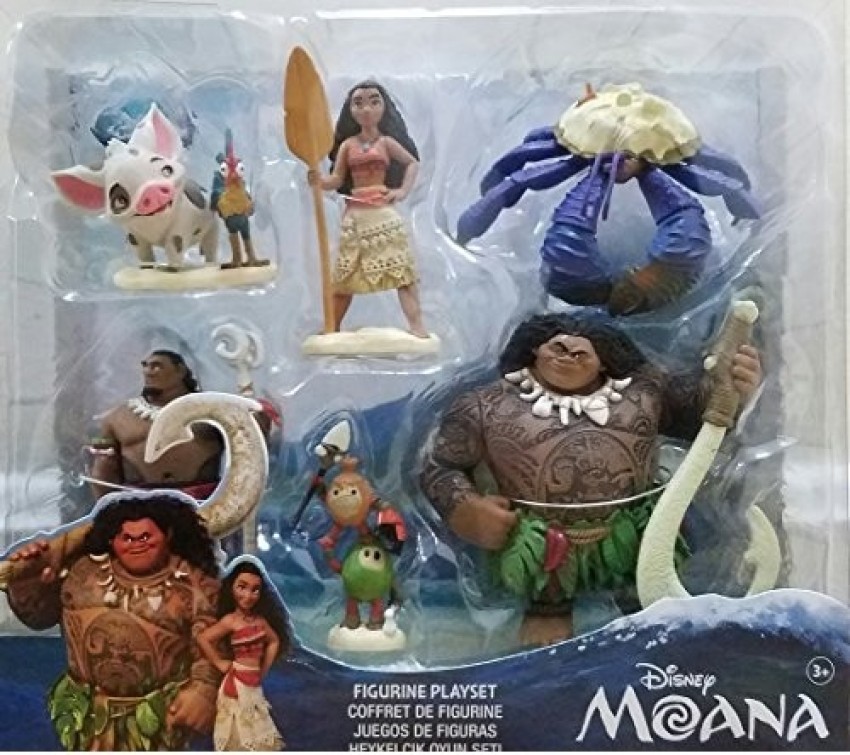 Moana figurine shop playset