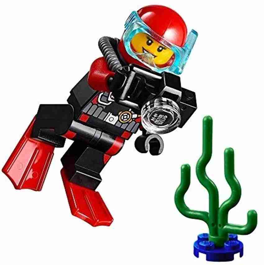 LEGO City Minifigure Deep Sea Explorers Female Scuba Diver W