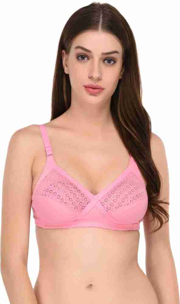 Buy Viral Girl Women's Non Padded Cotton-Hosiery Half Coverage B-Cup T-Shirt  Bra(Pack of 3)(Jenny-clr) Online In India At Discounted Prices
