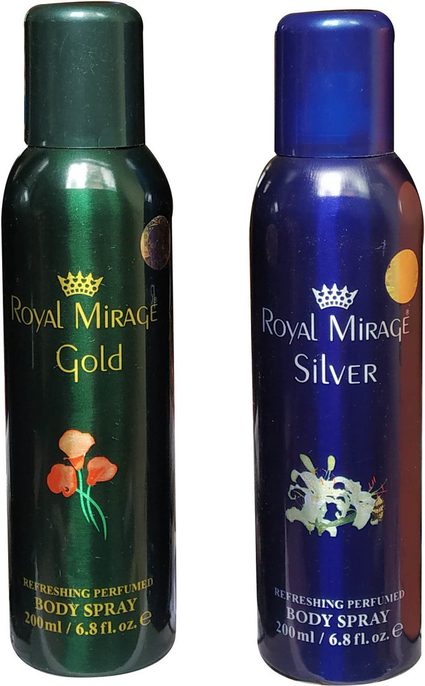 Royal mirage 2025 silver body spray