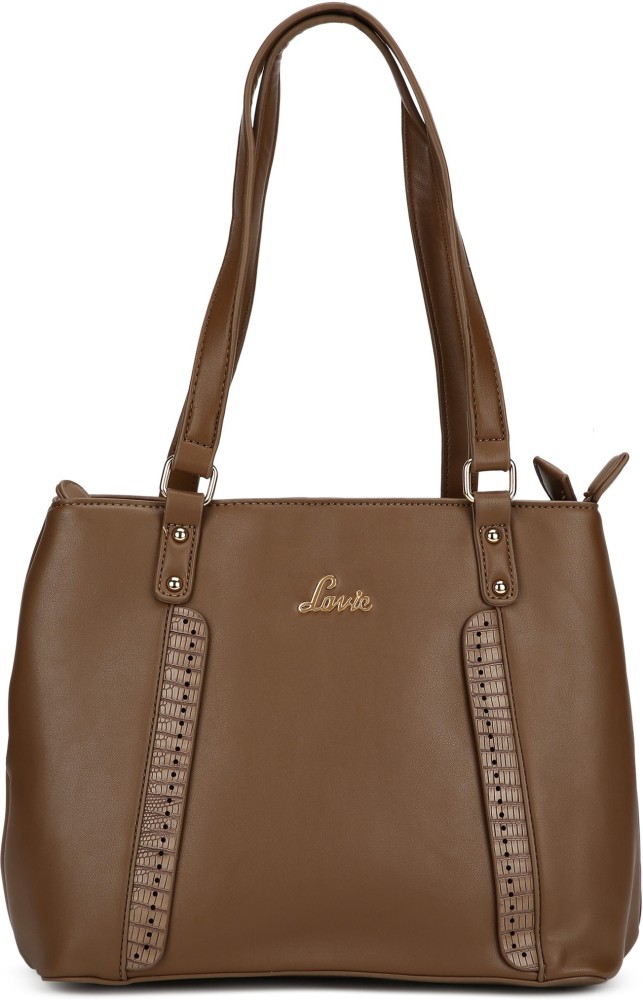 Buy LAVIE Women Brown Shoulder Bag TAUPE Online Best Price in India Flipkart