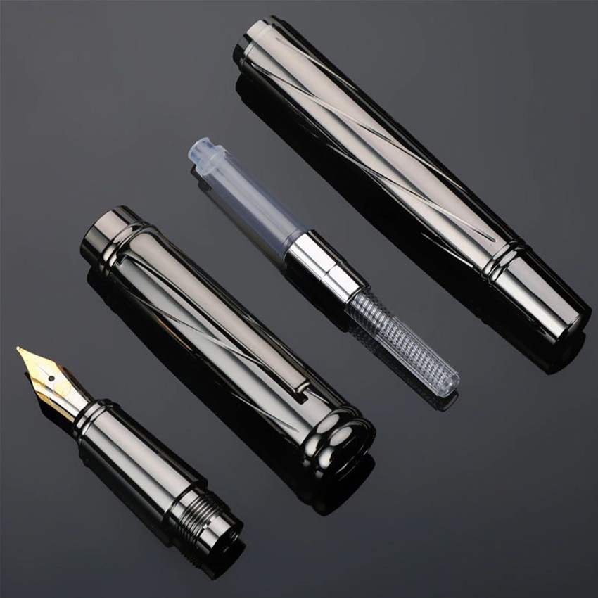 DALUCI 0.5MM Vulpen Silver Plating Fountain Ink Pen Fountain Pen - Buy  DALUCI 0.5MM Vulpen Silver Plating Fountain Ink Pen Fountain Pen - Fountain  Pen Online at Best Prices in India Only