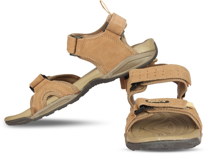 Buy Sparx SS 498 Men Brown Beige Sandals Online at Best Price