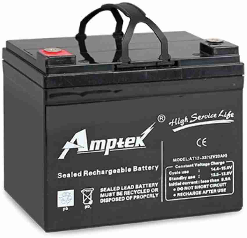 AMPTEK AT 12 33 EV 33 Ah Battery for Bike Price in India Buy AMPTEK AT 12 33 EV 33 Ah Battery for Bike online at Flipkart