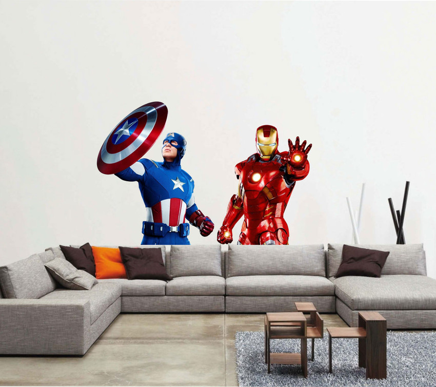 Avengers wall sale sticker