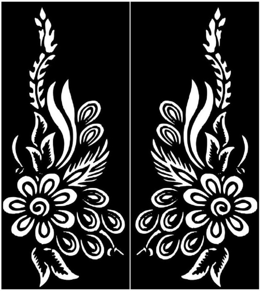 Small Henna Tattoo Stencil Designs