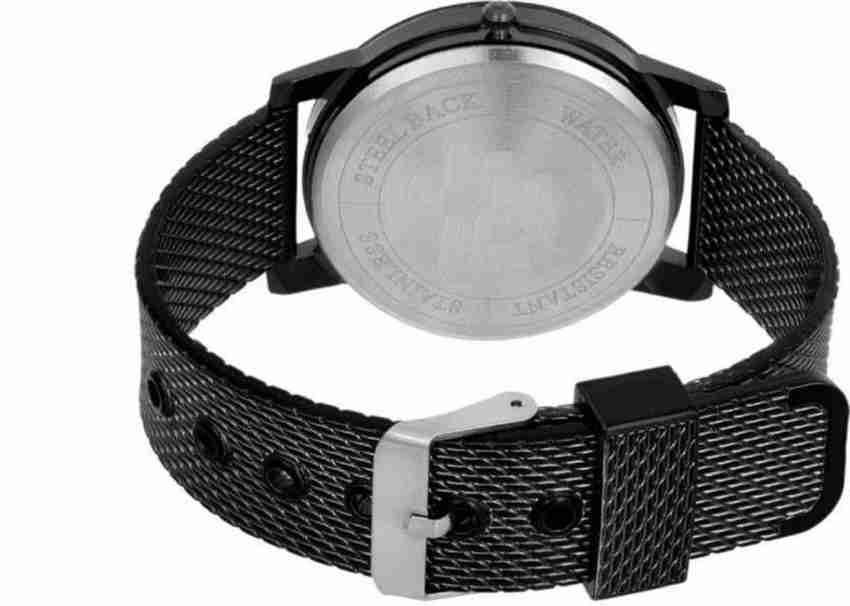 FEELKART OZA 1IMF Diamond glass black Analog Watch For Women