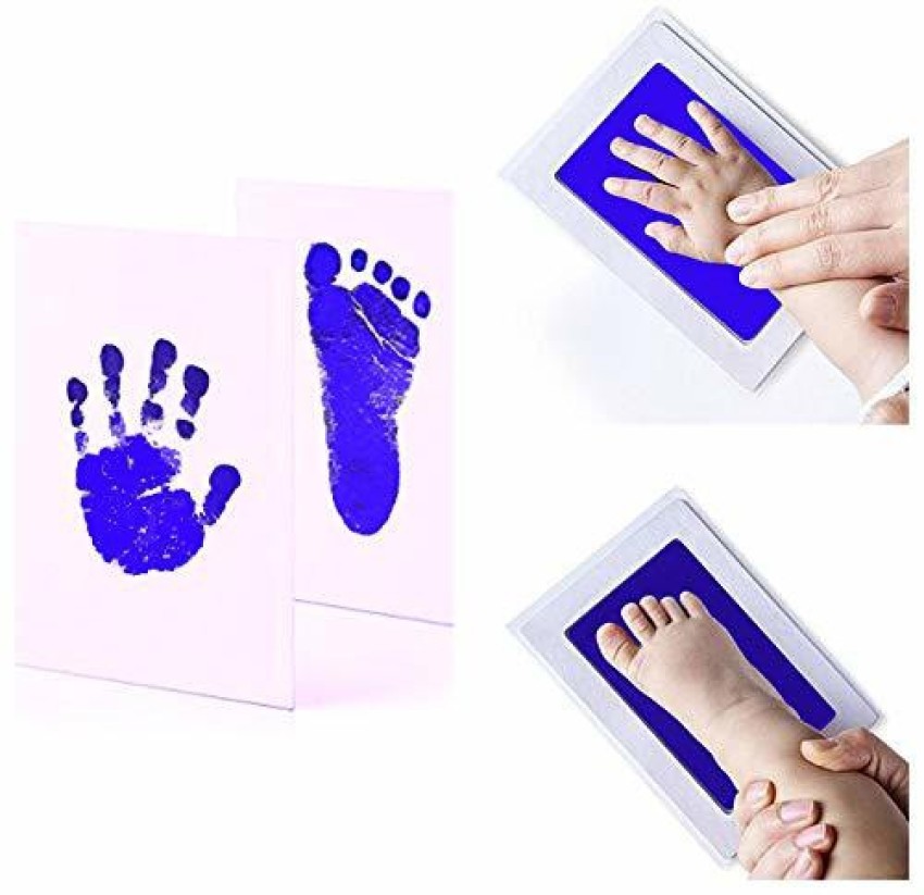 2 Pcs Baby Handprint and Footprint Set, baby footprint set, Clean Touch  tampon encreur, patte de chien set, patte de chat set pour - Cdiscount  Beaux-Arts et Loisirs créatifs