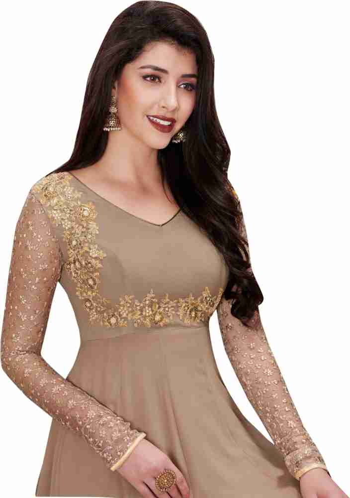 Simple best sale anarkali gown