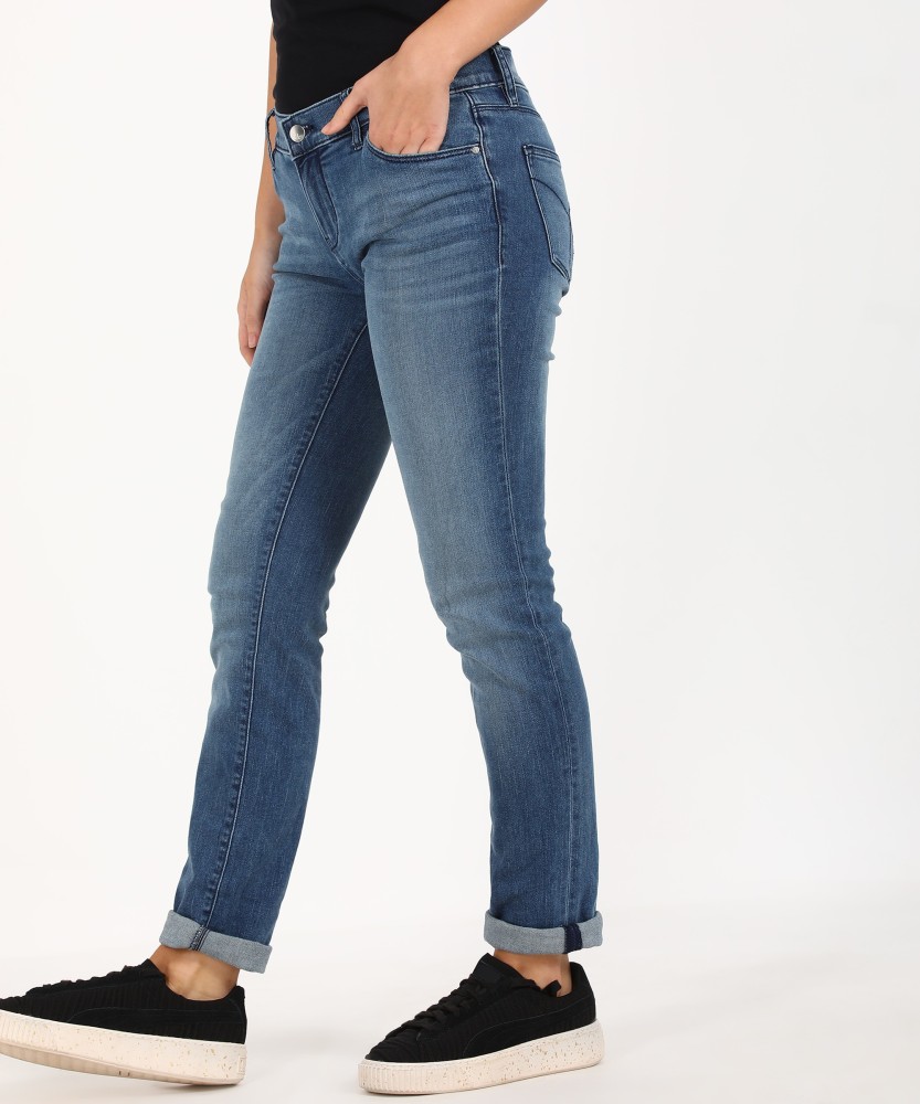 Calvin Klein Jeans Regular Women Blue Jeans - Buy Calvin Klein Jeans  Regular Women Blue Jeans Online at Best Prices in India