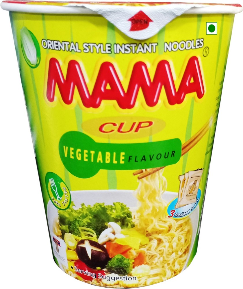 Wheat Flour MAMA Imported Instant Noodles Pork - 60gm