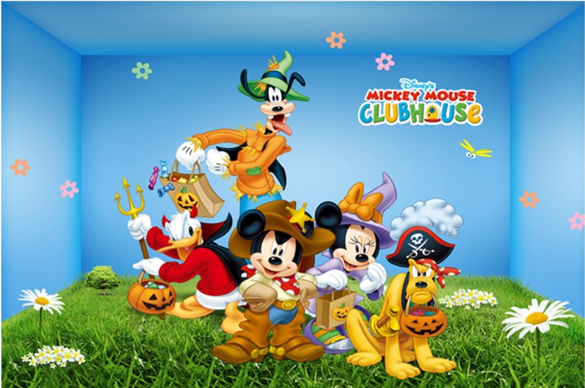 Walt Disney Mickey Mouse ClubHouse Wallpaper  Disney cartoons Walt disney  cartoons Disney cartoon characters