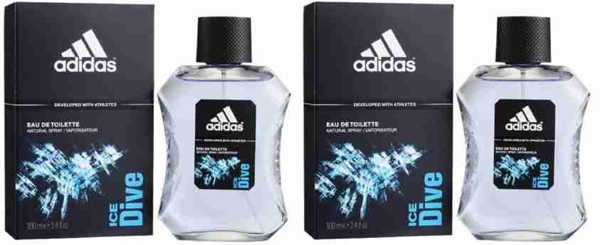 Buy ADIDAS Ice Dive Perfume 100ml Each Pack of 2 Eau de Toilette